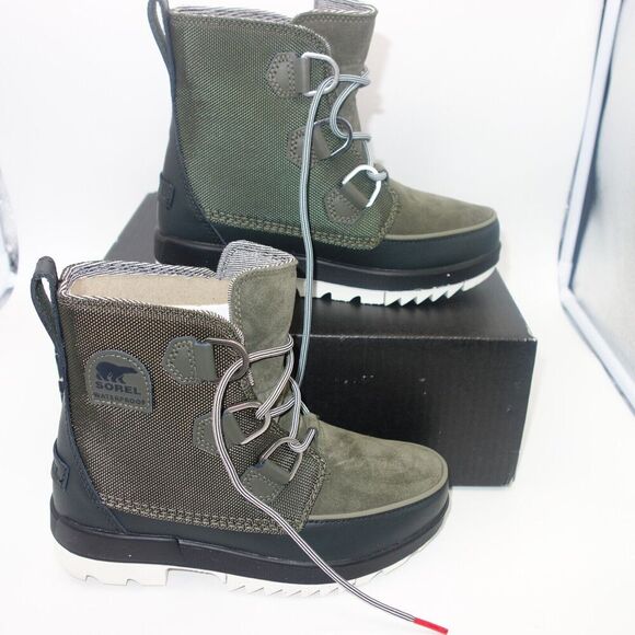 NEW SOREL Tivoli IV Insulated Winter Boots Alpine Tundra Dark Moss Women's 6 - Picture 7 of 12